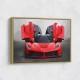 La Ferrari Red Wall Art