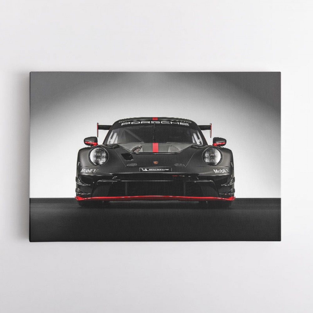 Porsche 911 GT3 R Black 2 Wall Art