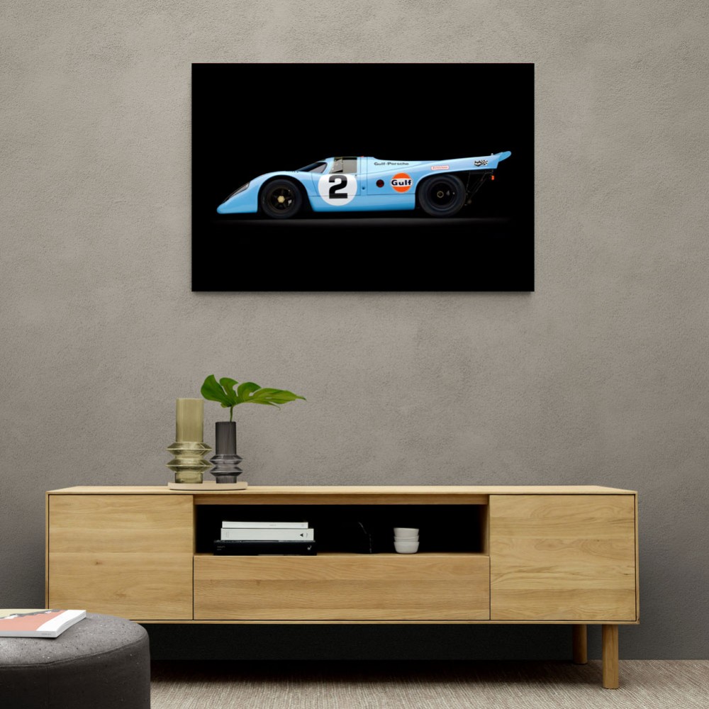 Porsche 917 Gulf Wall Art