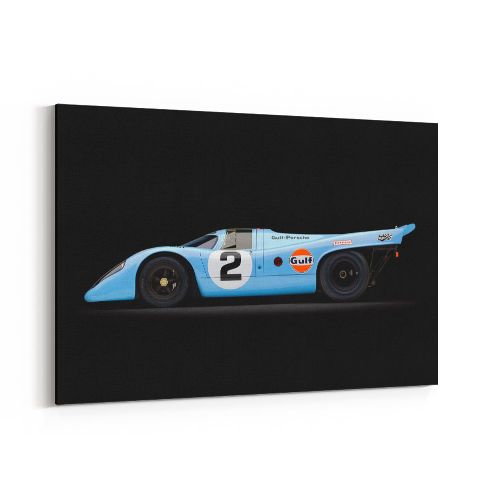 Porsche 917 Gulf Wall Art