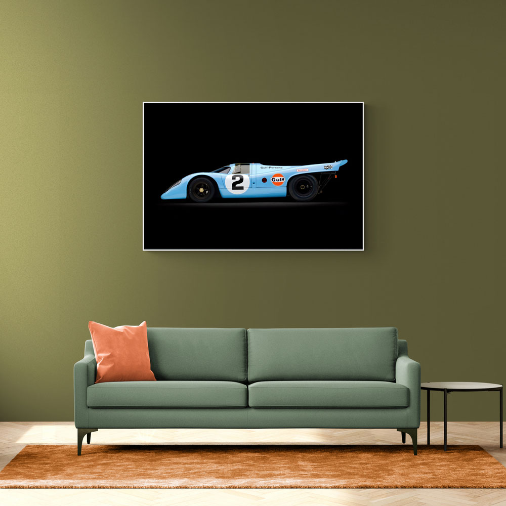 Porsche 917 Gulf Wall Art