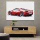 Ferrari 458 Sketch Wall Art