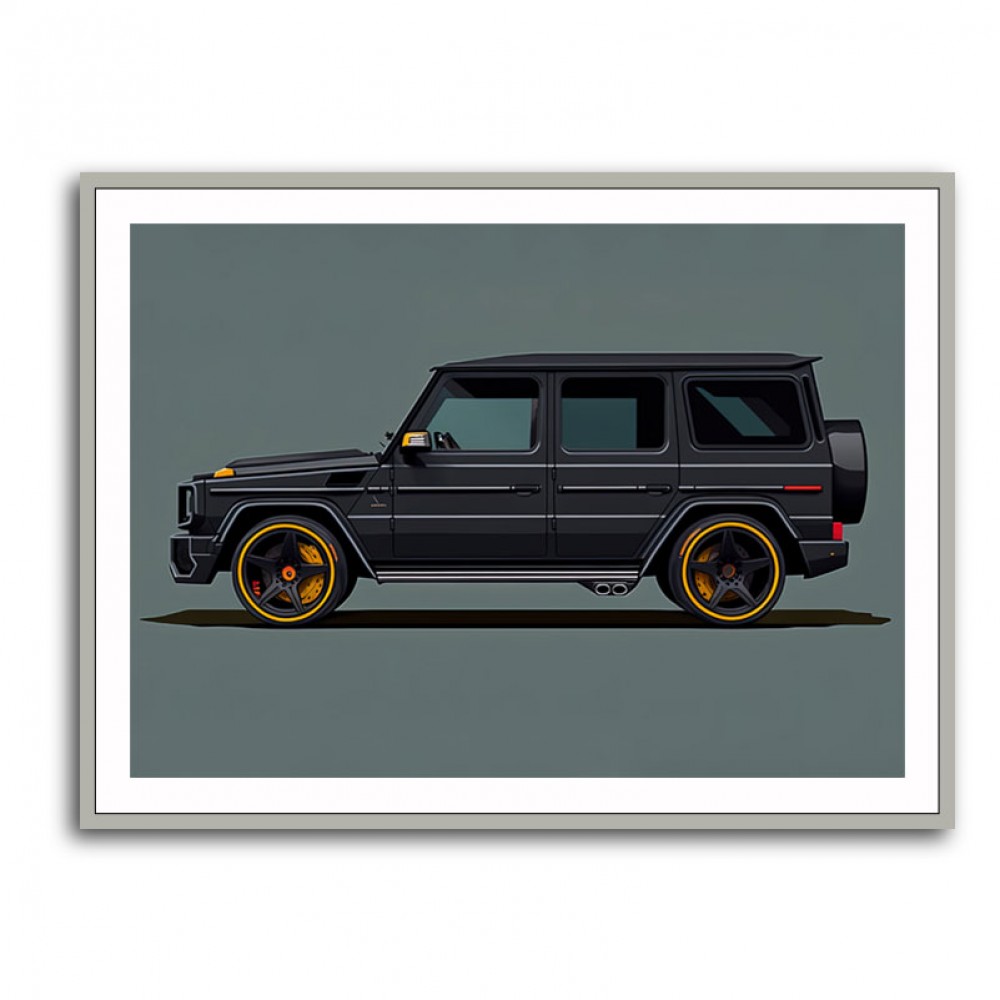Mercedes G Wagon Black Sketch Mercedes G Wagon Black Sketch