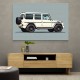 Mercedes G Wagon White Sketch