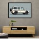 Mercedes G Wagon White Sketch