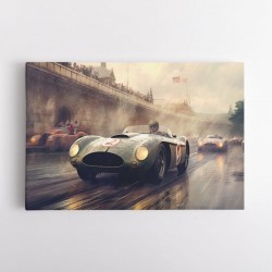 Vintage Le Mans Racing Wall Art