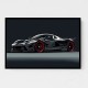 La Ferrari Concept in Black 2 Wall Art