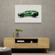 Urus Green Wall Art