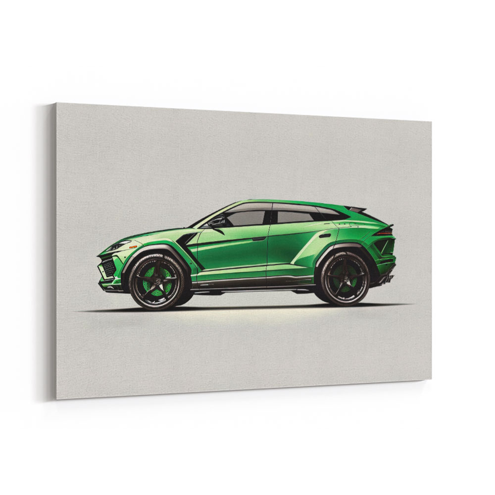 Urus Green Wall Art