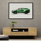 Urus Green Wall Art