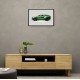 Urus Green Wall Art