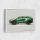 Urus Green Wall Art