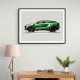 Urus Green Wall Art