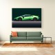 Lamborghini Huracan Green Wall Art