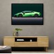 Lamborghini Huracan Green Wall Art