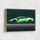 Lamborghini Huracan Green Wall Art