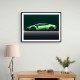 Lamborghini Huracan Green Wall Art