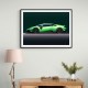 Lamborghini Huracan Green Wall Art