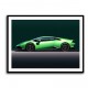 Lamborghini Huracan Green Wall Art