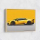 Lamborghini Huracan Yellow Wall Art
