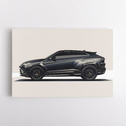 Urus Black 2 Wall Art