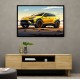 Lamborghini Urus Cartoon Style Wall Art