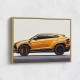 Lamborghini Urus Yellow Sketch Wall Art