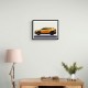 Lamborghini Urus Yellow Sketch Wall Art