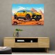 Lamborghini Urus Cartoon Style 2 Wall Art