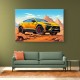 Lamborghini Urus Cartoon Style 2 Wall Art