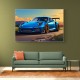 Porsche 911 GT3 RS Cartoon Style 2 Wall Art