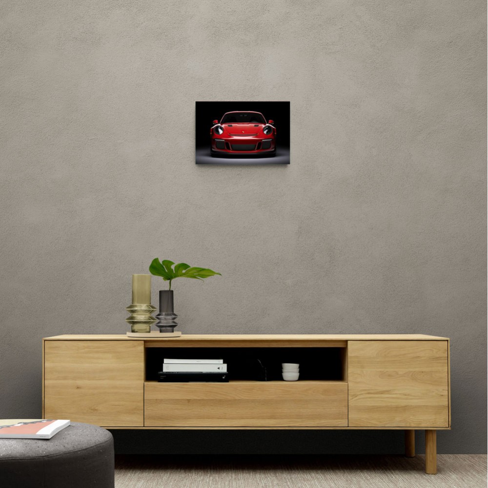 Red Porsche 911 GT3 Wall Art