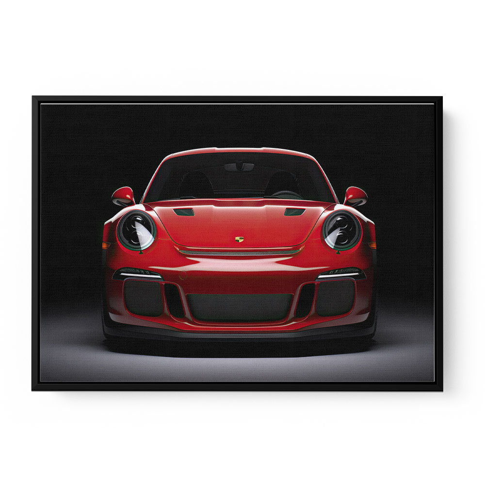 Red Porsche 911 GT3 Wall Art