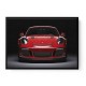 Red Porsche 911 GT3 Wall Art Red Porsche 911 GT3 Wall Art