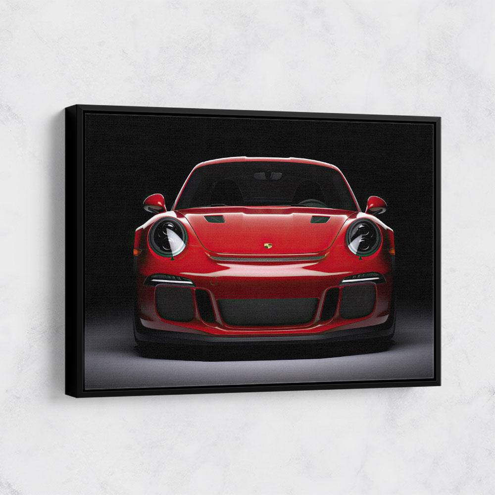 Red Porsche 911 GT3 Wall Art