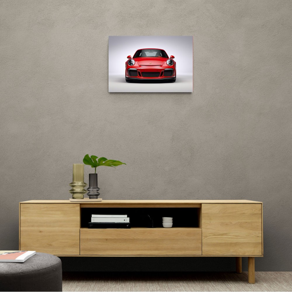 Red Porsche 911 GT3 Wall Art