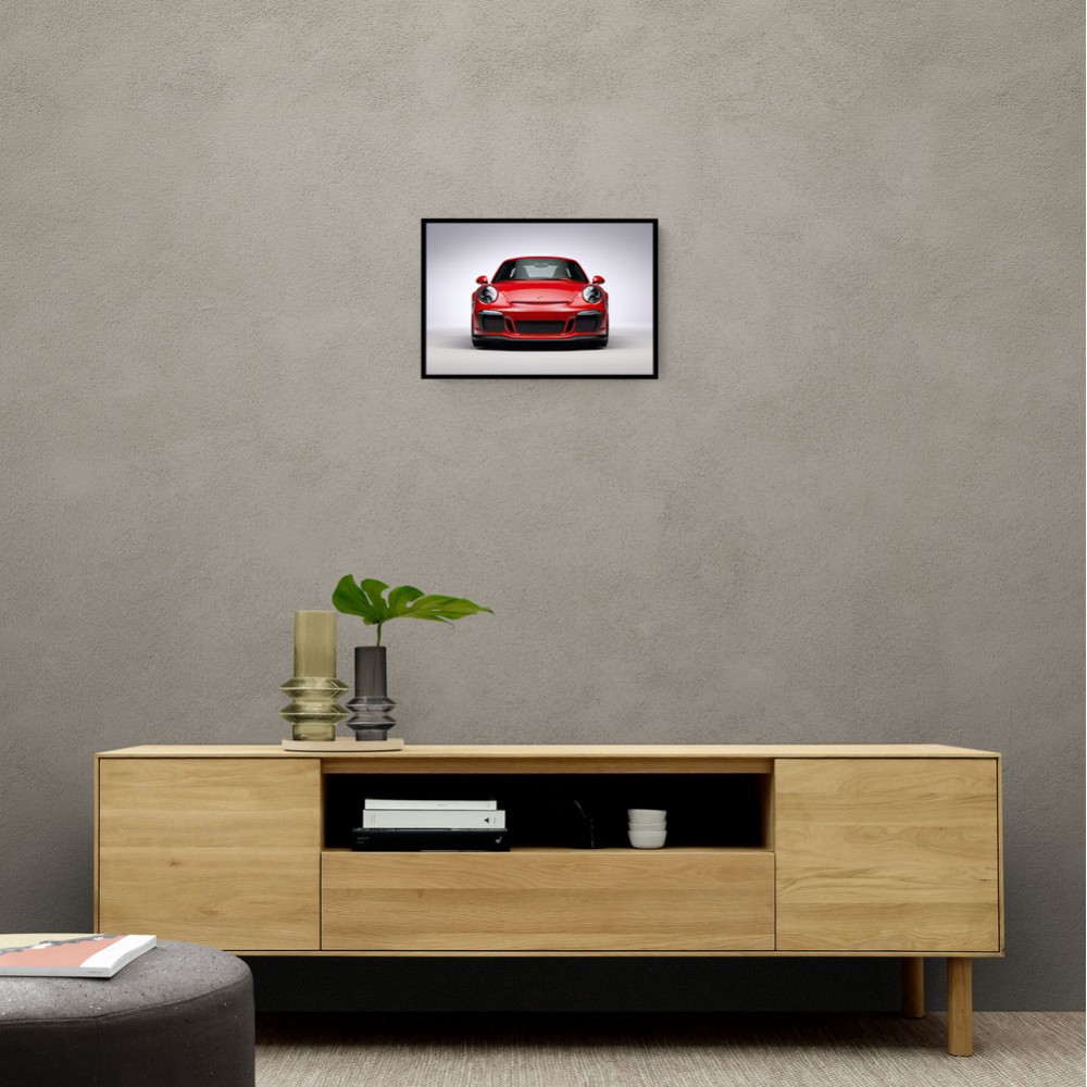 Red Porsche 911 GT3 Wall Art