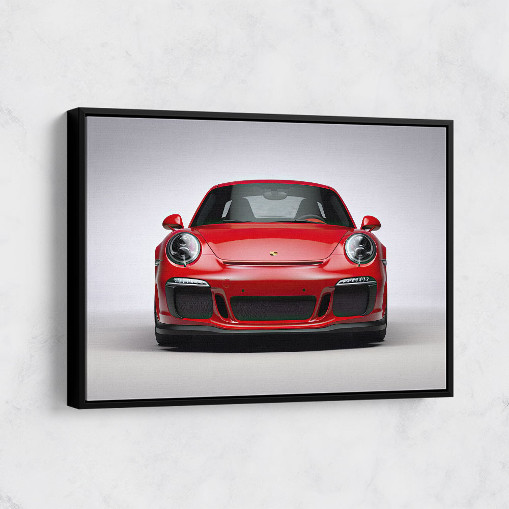 Red Porsche 911 GT3 Wall Art