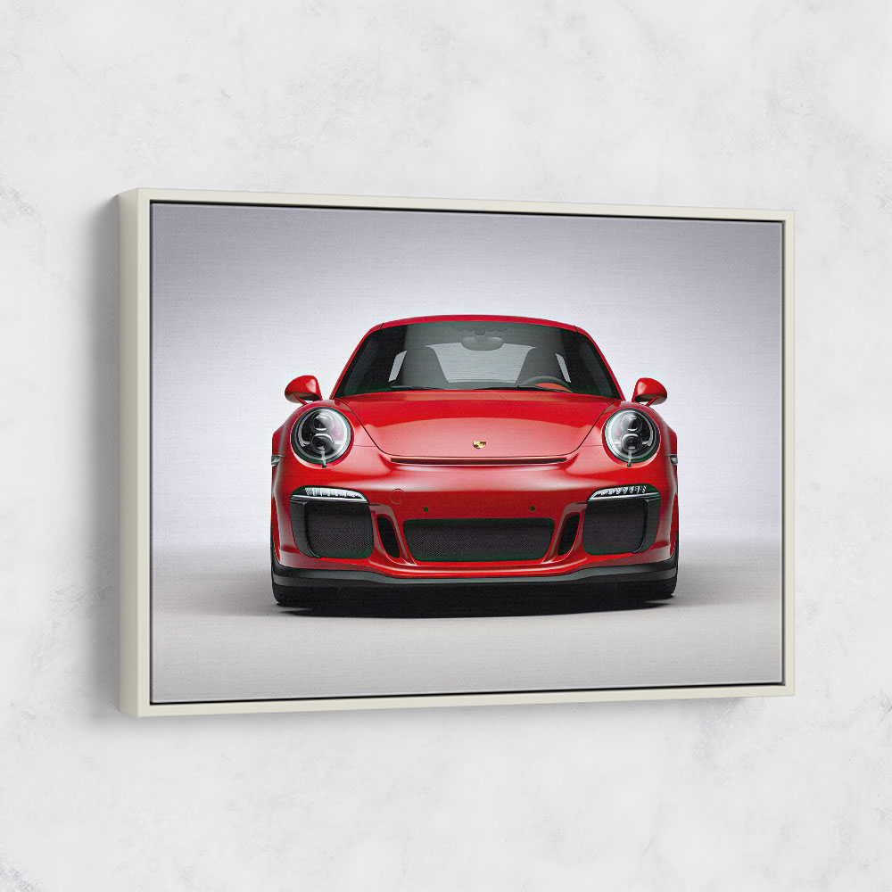 Red Porsche 911 GT3 Wall Art