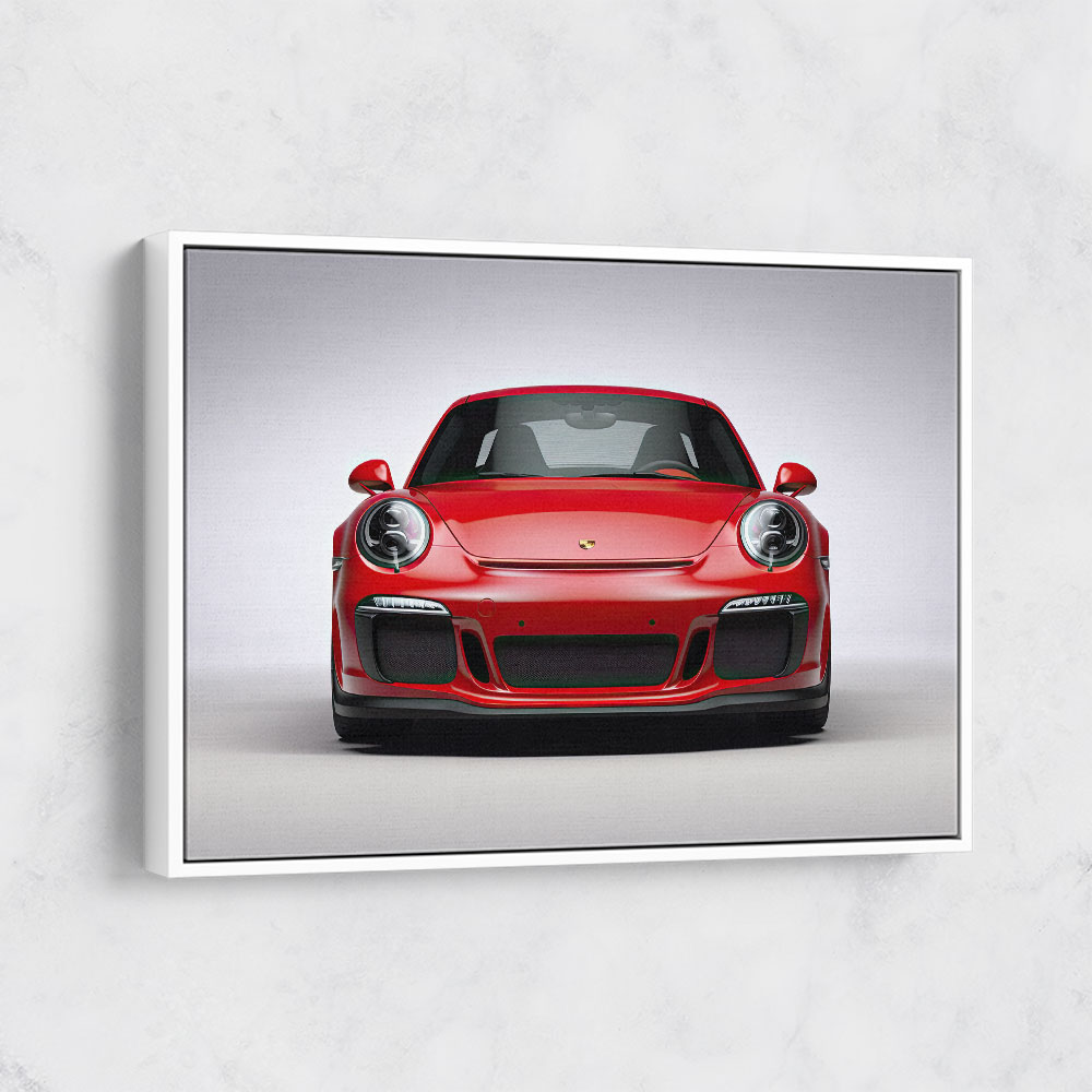 Red Porsche 911 GT3 Wall Art