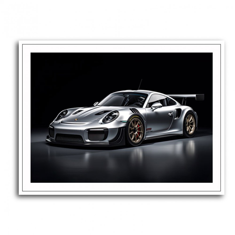 Porsche 911 GT2 Wall Art