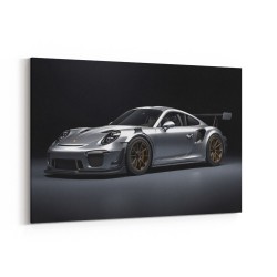 Porsche 911 GT2 Silver Wall Art