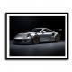Porsche 911 GT2 Silver Wall Art