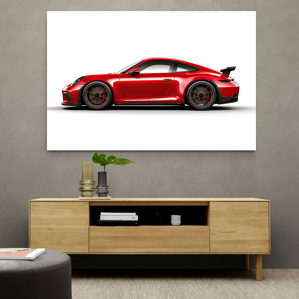 Porsche 911 GT3 Wall Art