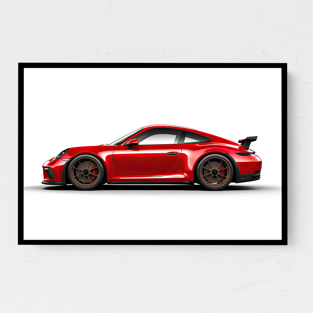 Porsche 911 GT3 Wall Art