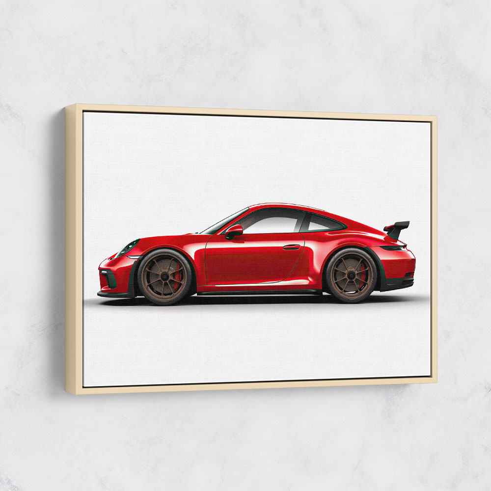 Porsche 911 GT3 Wall Art