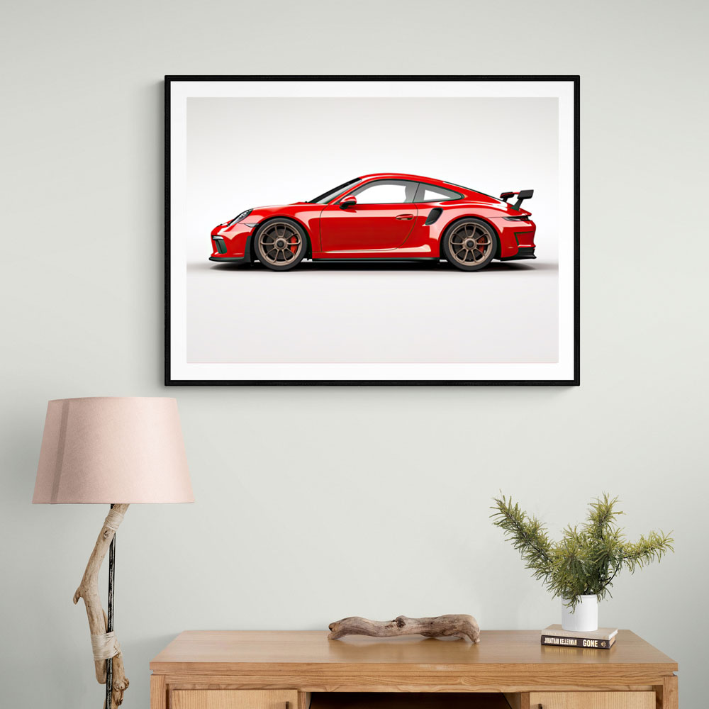 Porsche 911 GT3 Wall Art