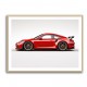 Porsche 911 GT3 Wall Art