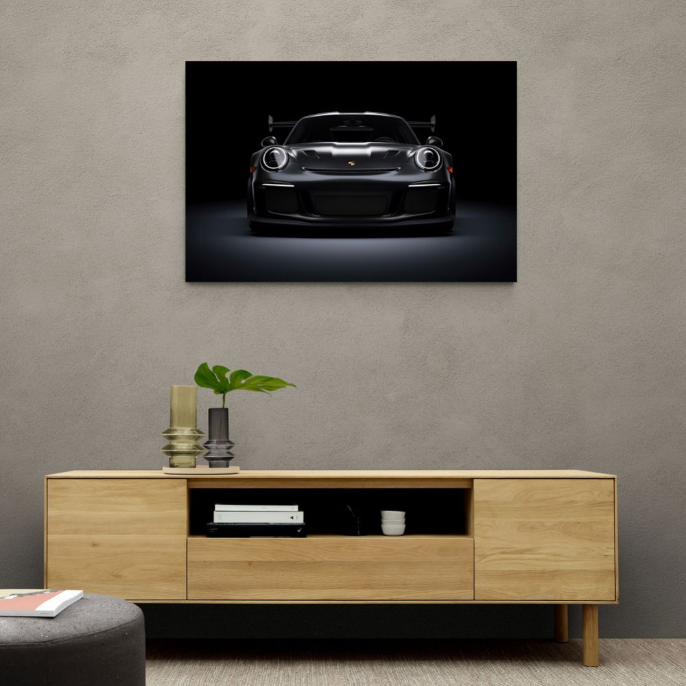 Porsche 911 GT3 RS Black Wall Art Porsche 911 GT3 RS Black Wall Art