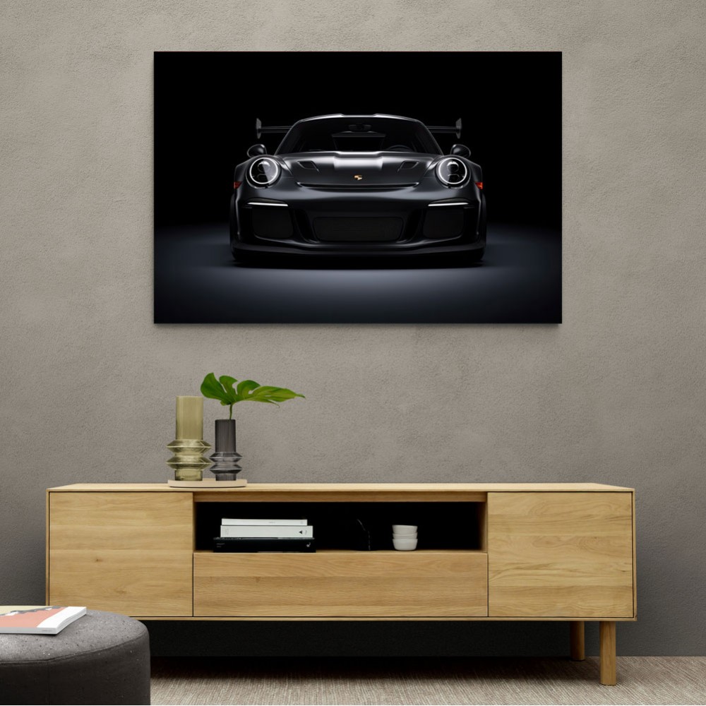 Porsche 911 GT3 RS Black Wall Art Porsche 911 GT3 RS Black Wall Art